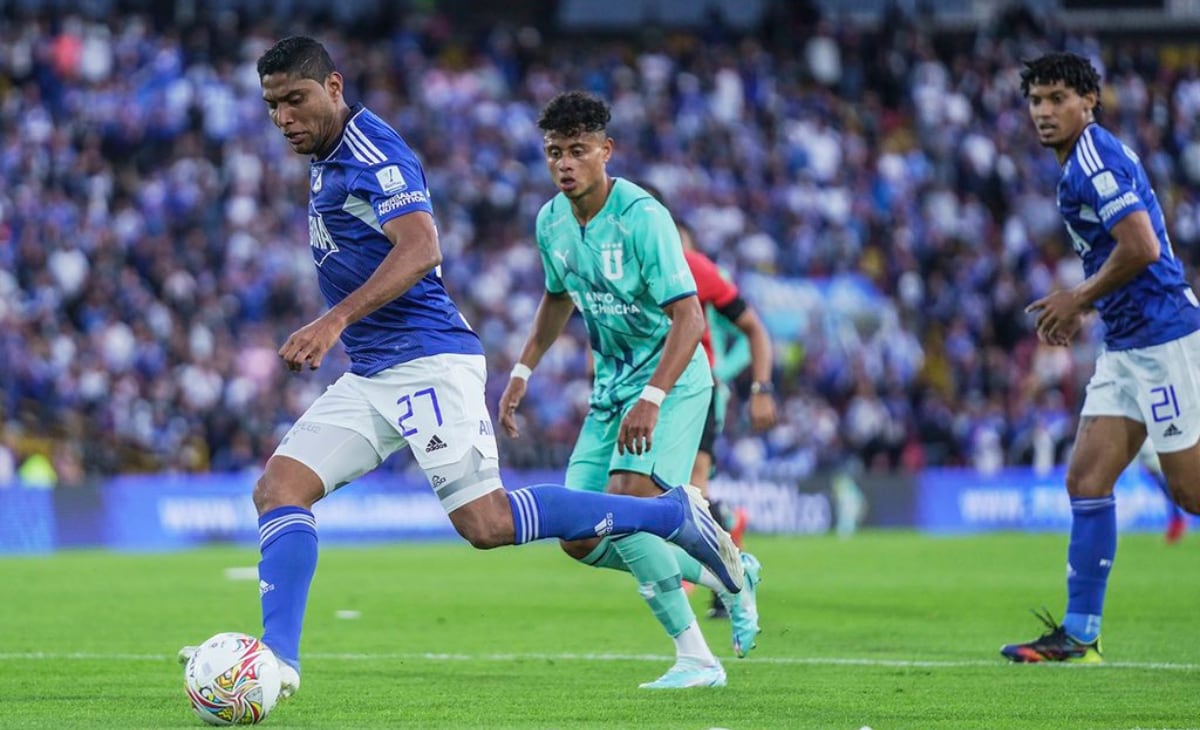 Millonarios vs LDU Quito en la 'Noche Embajadora'