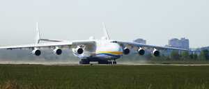 El An-225 fue destruido por Rusia.