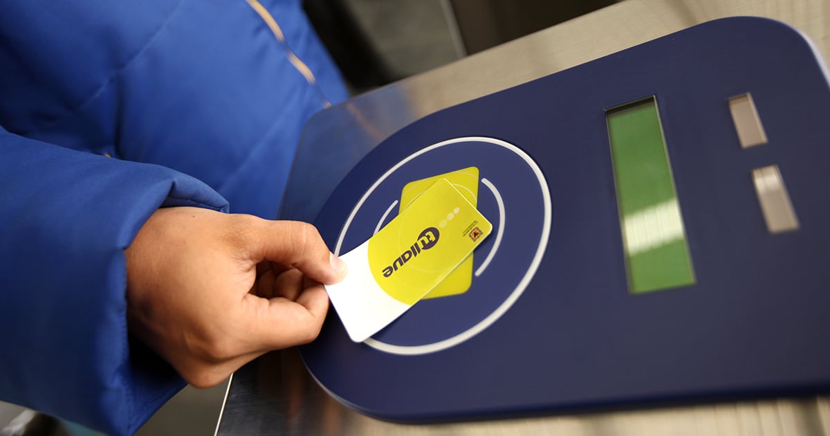 La tarjeta TuLlave puede ser recargada a través de la web.