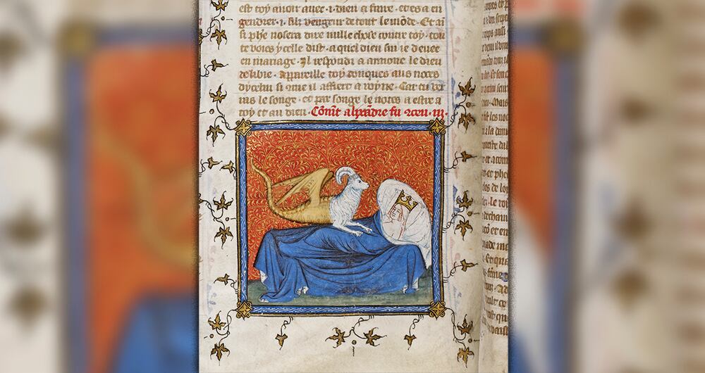 Nectanebo, ilustrado.