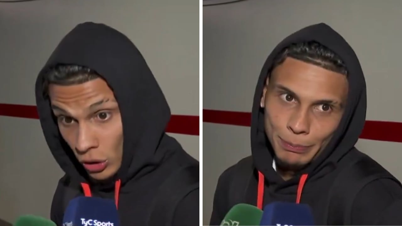 Richard Ríos frenó a la prensa argentina tras una polémica pregunta. Quedó en video.