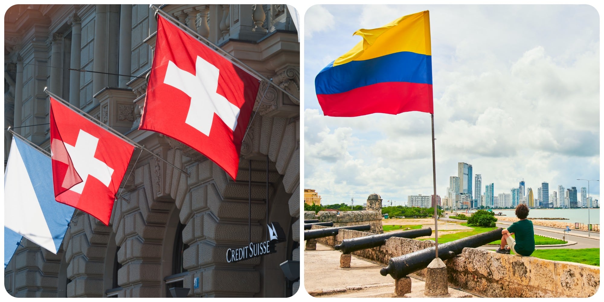 Suiza y colombia