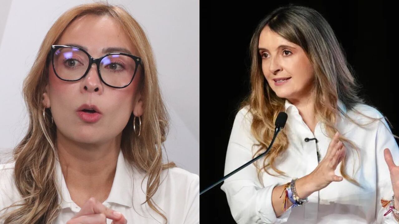 Katherine Miranda y Paloma Valencia.