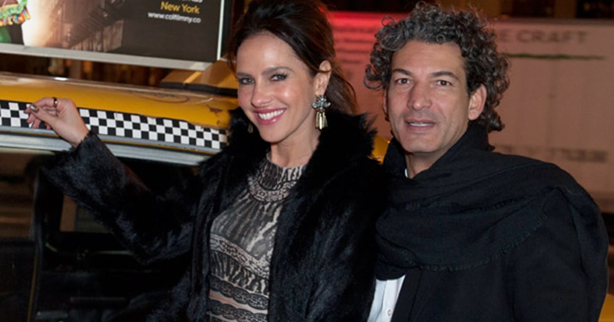 La actriz y presentadora Paola Turbay y su esposo Alejandro Estrada.