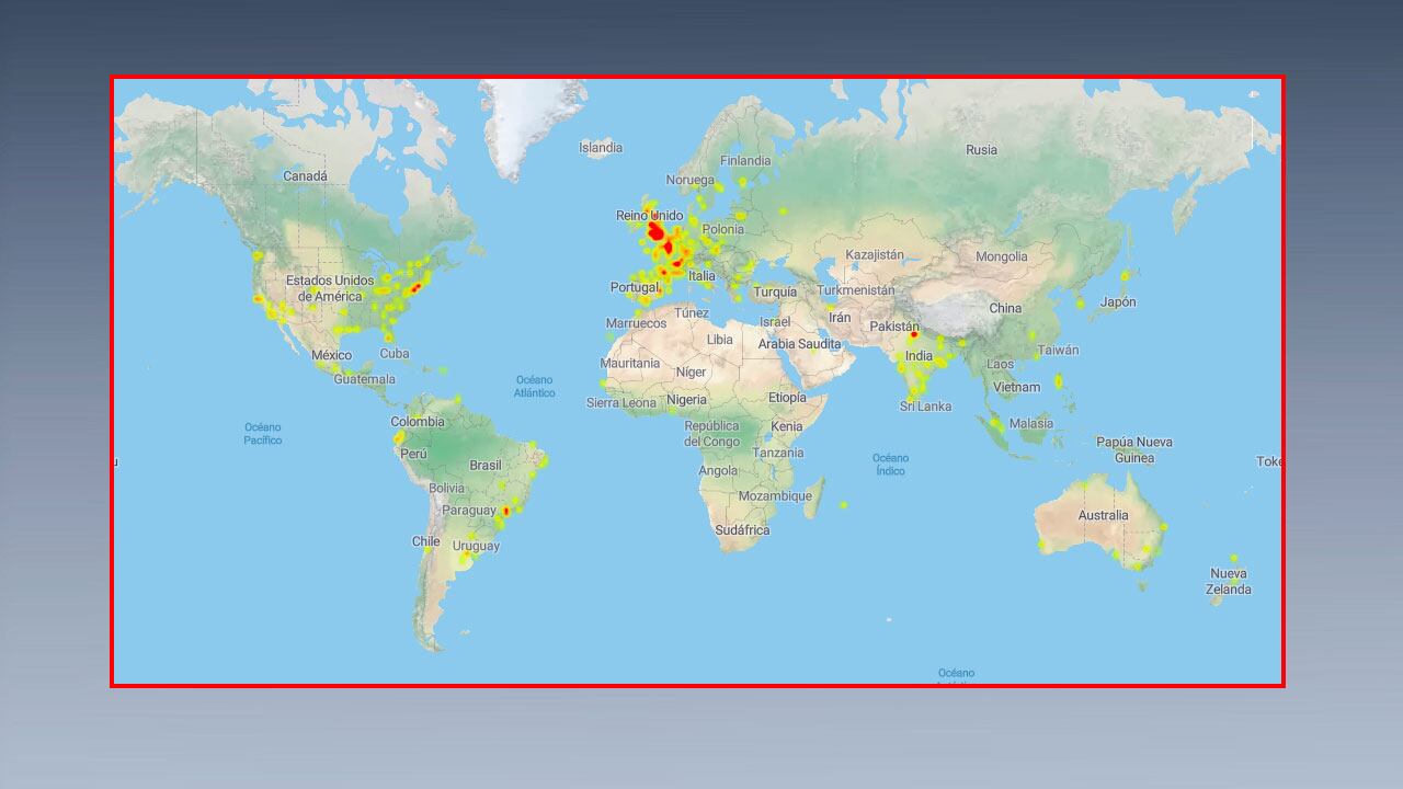 Varios usuarios de Twitter en Europa, EE. UU. y América del Sur han tenido problemas con la red social.