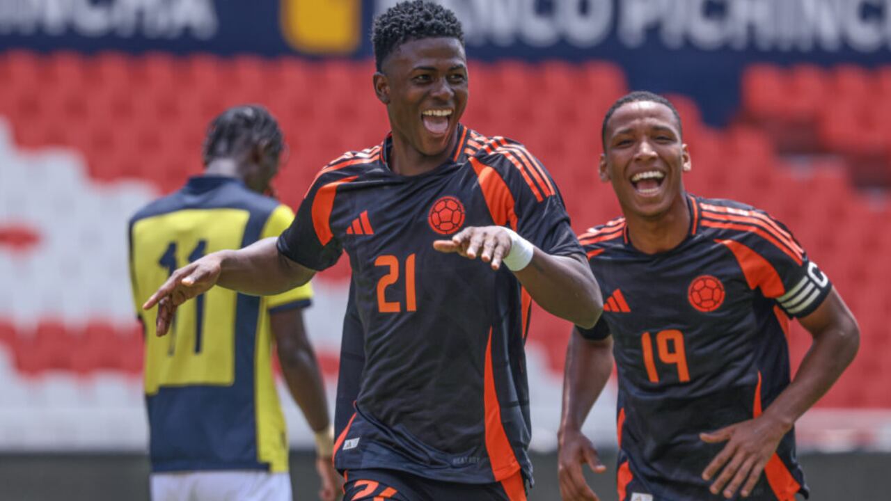 Colombia Sub-20 ganó dos amistosos a Ecuador