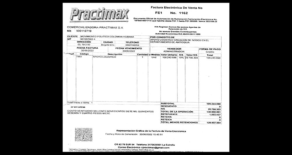 Olmedo y la factura de la campaña_2