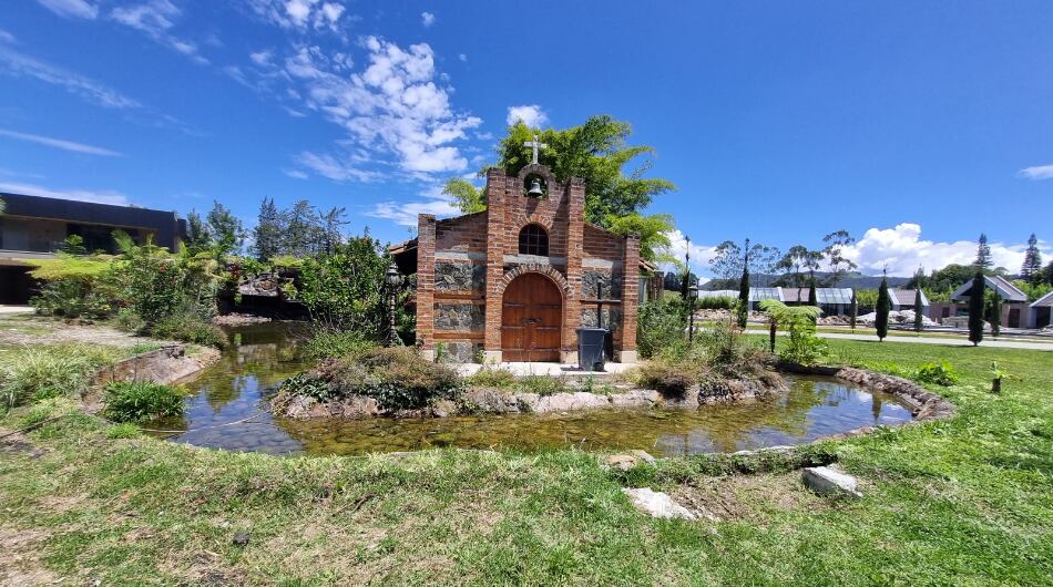Capilla de alias Falcón en Rionegro, Antioquia.