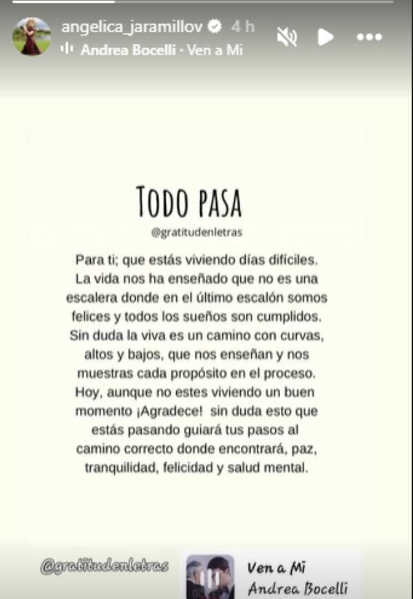 Publicación de Angélica Jaramillo