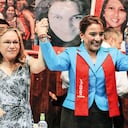 La presidenta Xiomara Castro conoce a Piedad Córdoba desde hace más de una década. La senadora electa la visitó el martes en el palacio presidencial.