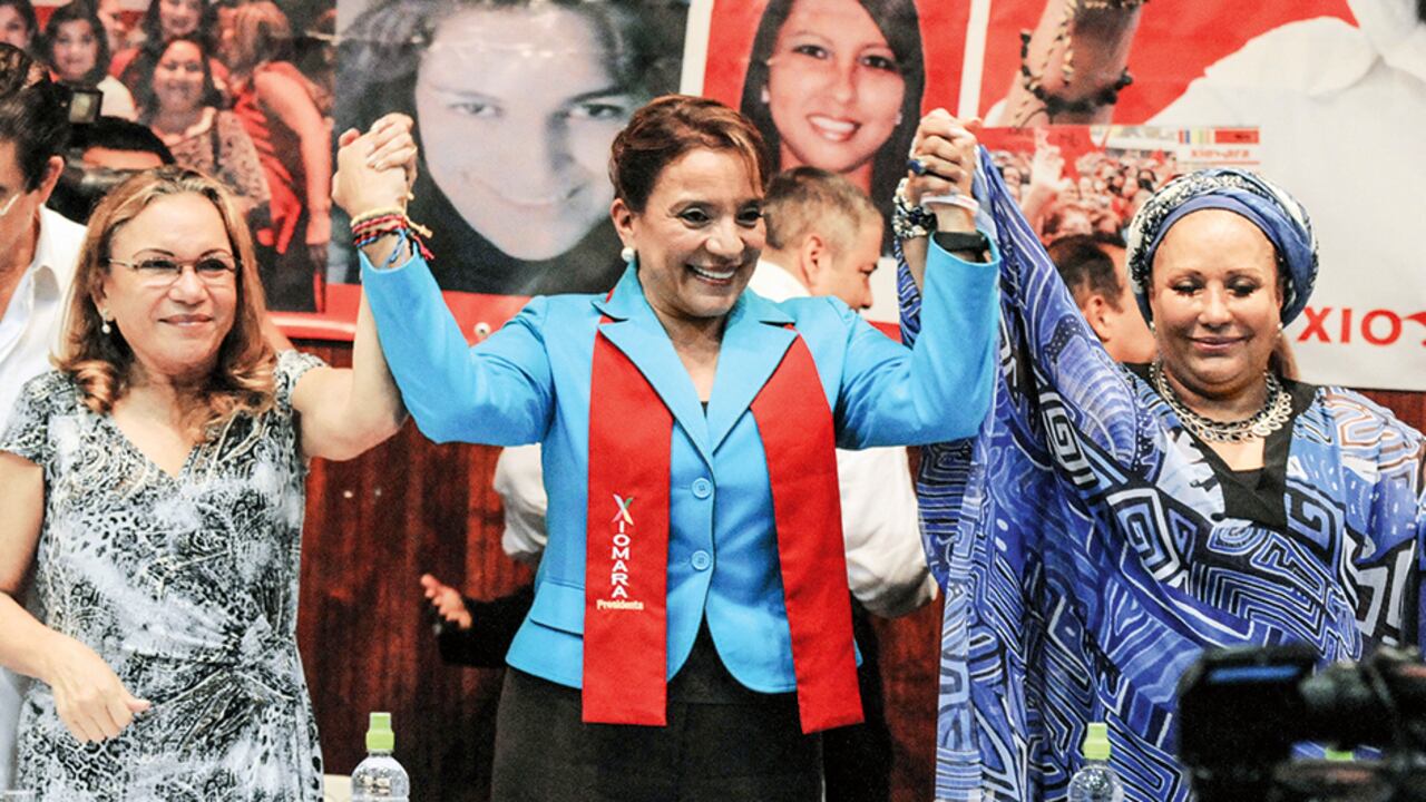 La presidenta Xiomara Castro conoce a Piedad Córdoba desde hace más de una década. La senadora electa la visitó el martes en el palacio presidencial.