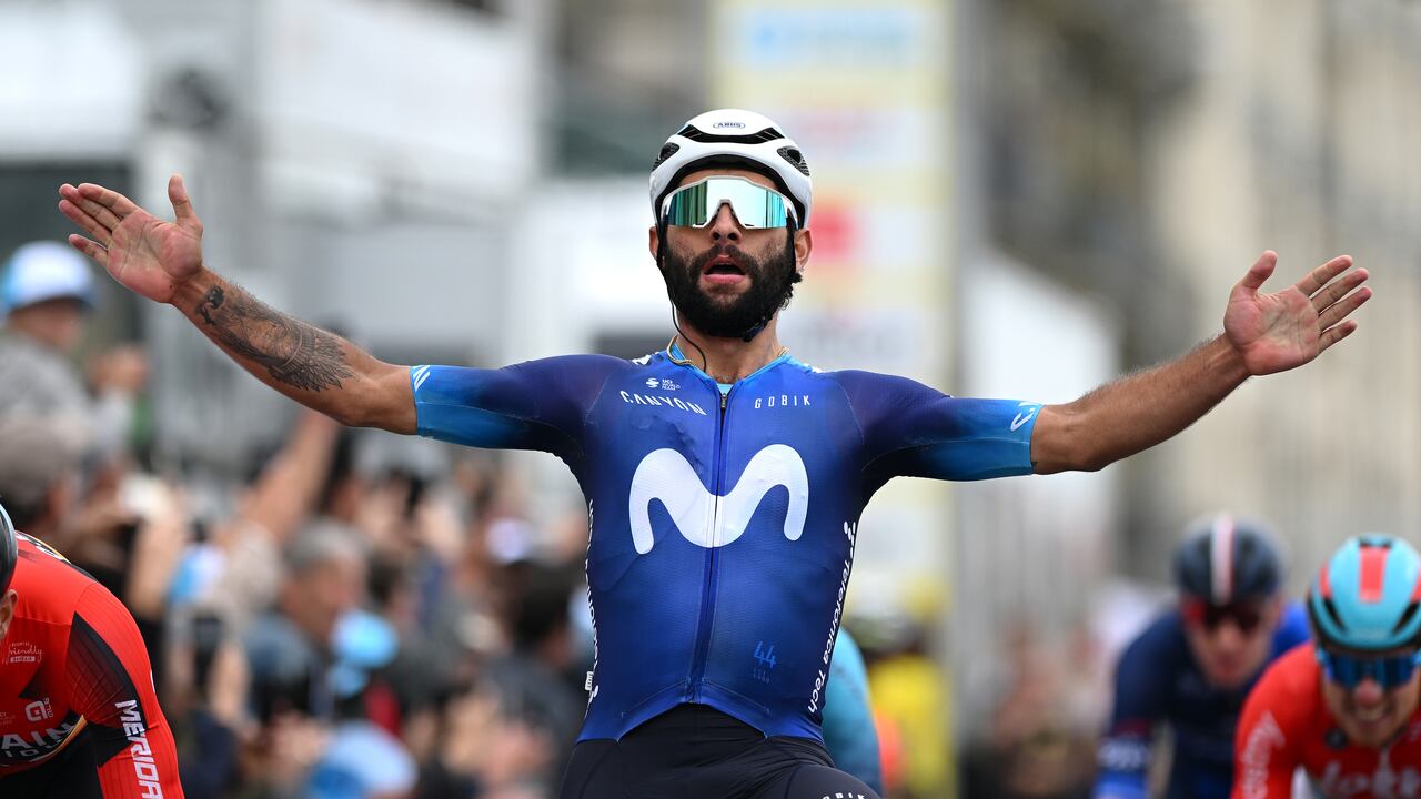 Fernando Gaviria ha cosechado varios triunfos con el Movistar en este 2023.