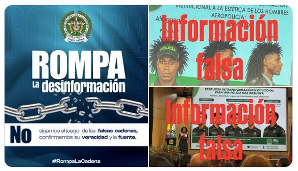La información que desmintió la Policía Nacional.