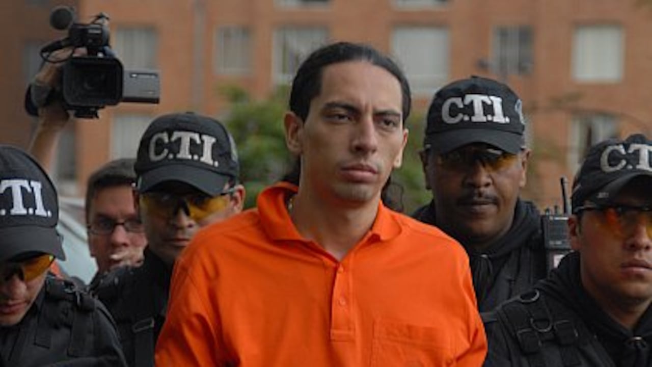 Daniel Murcia Guzmán fue trasladado por las autoridades al Búnker de la Fiscalía