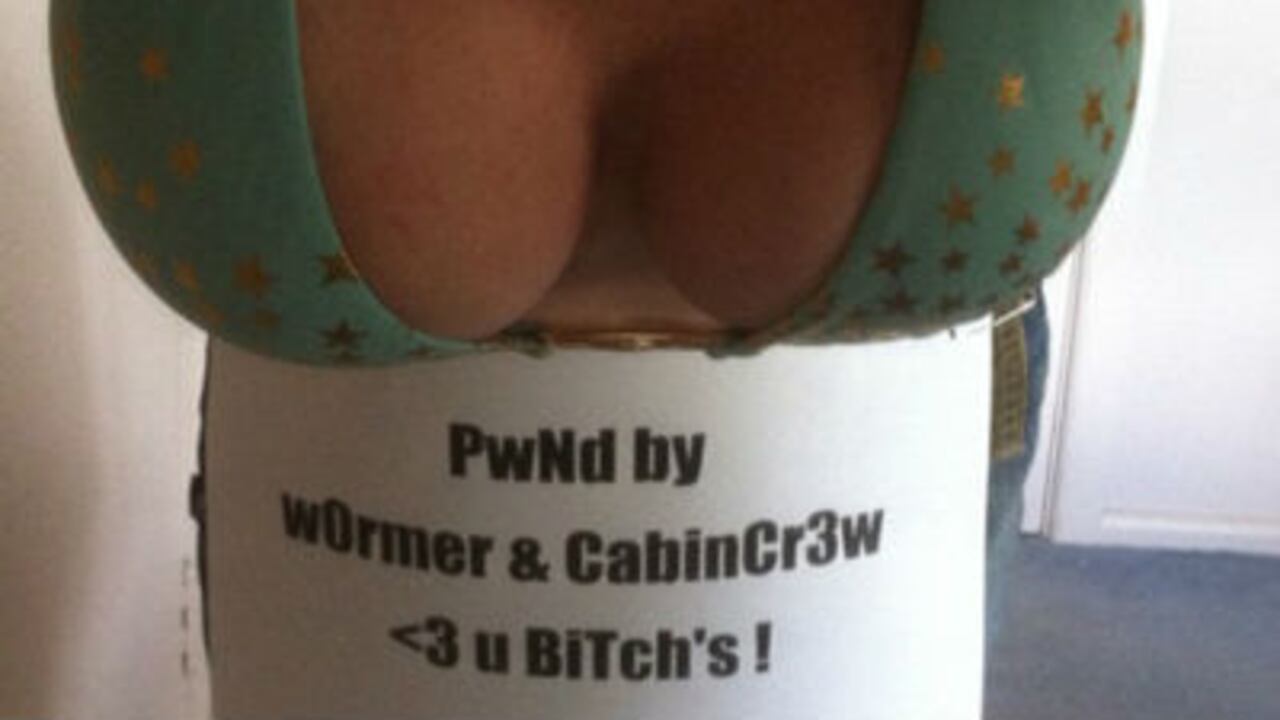 Esta foto fue la pista para dar con el 'pirata informático'.