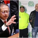 Presidente Gustavo Petro y alias Pinocho