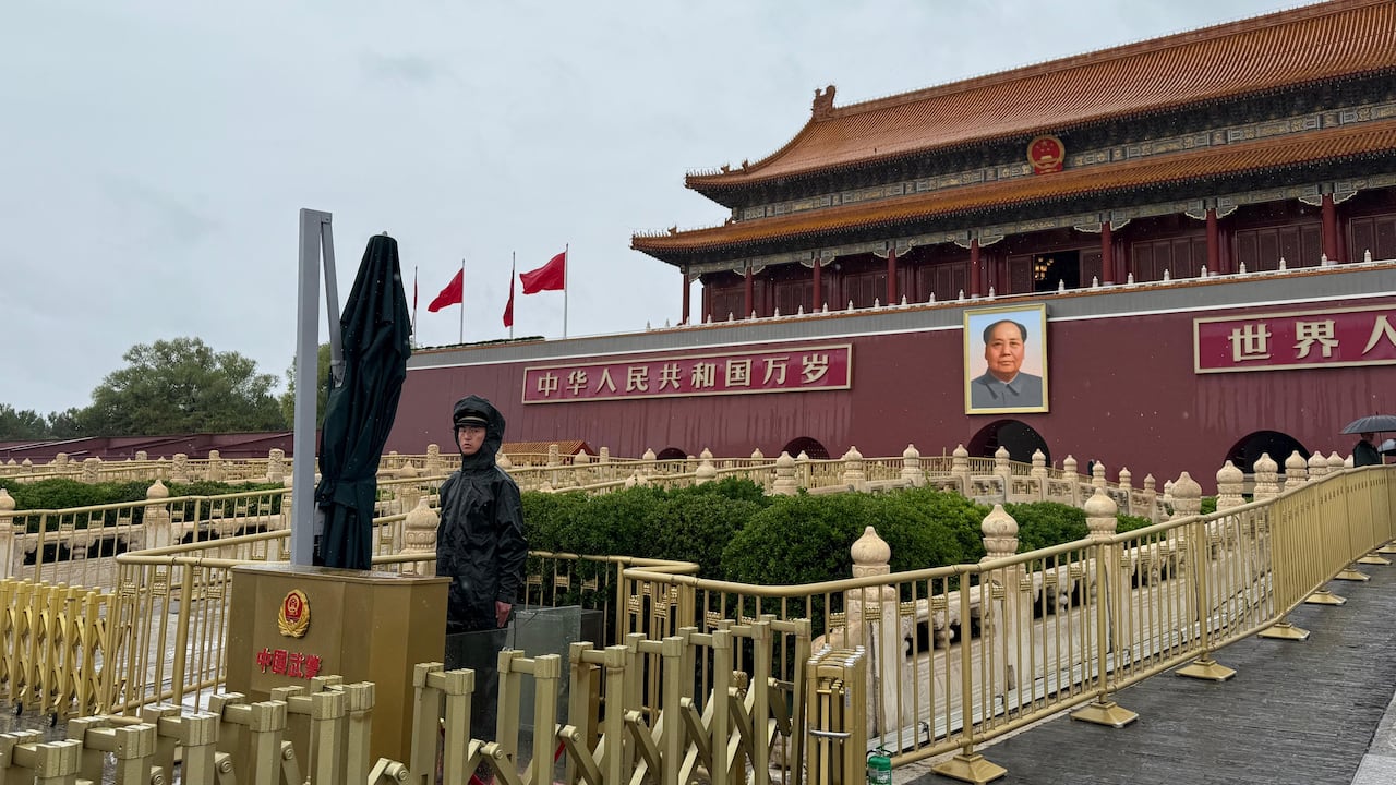 Puerta de Tiananmén.