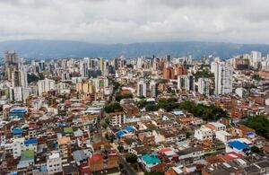 Panorámica de Bucaramanga.