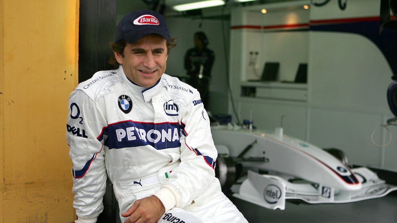 Alex Zanardi en su época como piloto de la Fórmula 1.