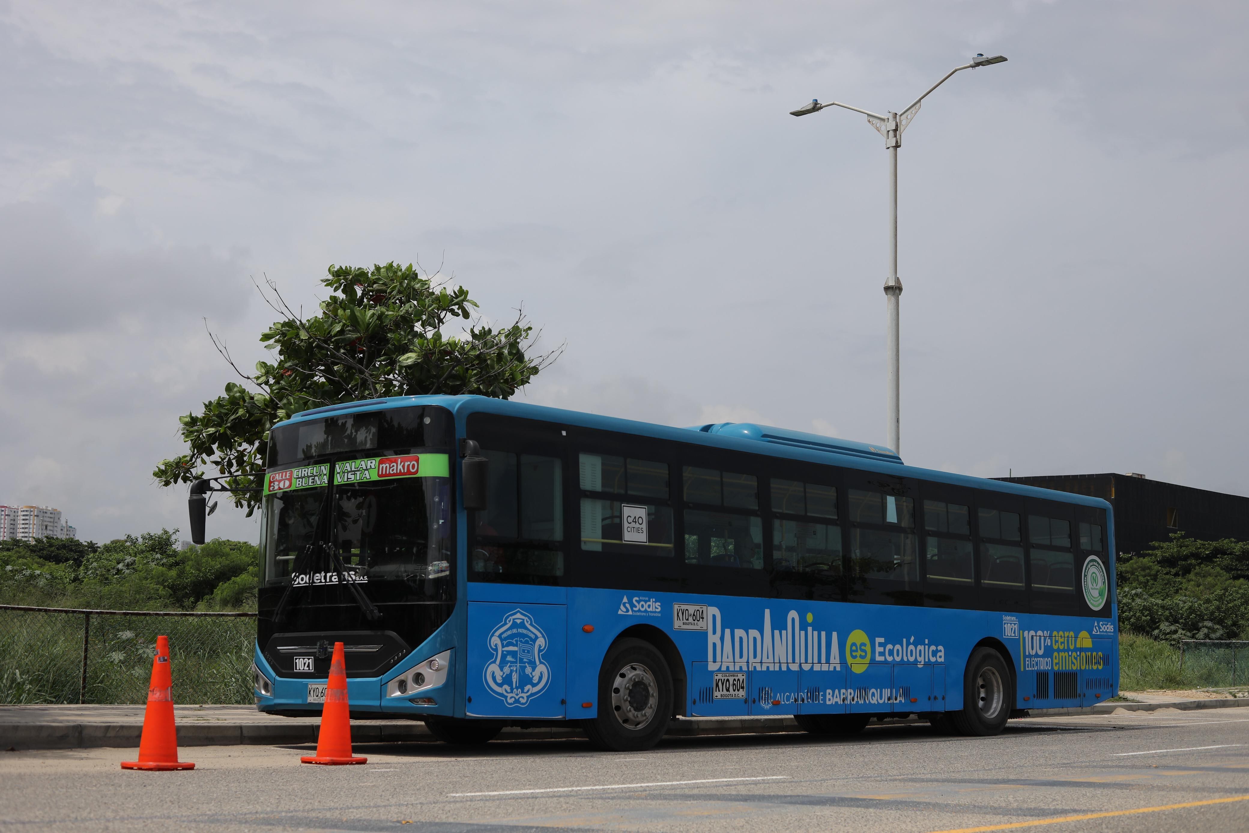 Bus que inicialmente realizará los recorridos.