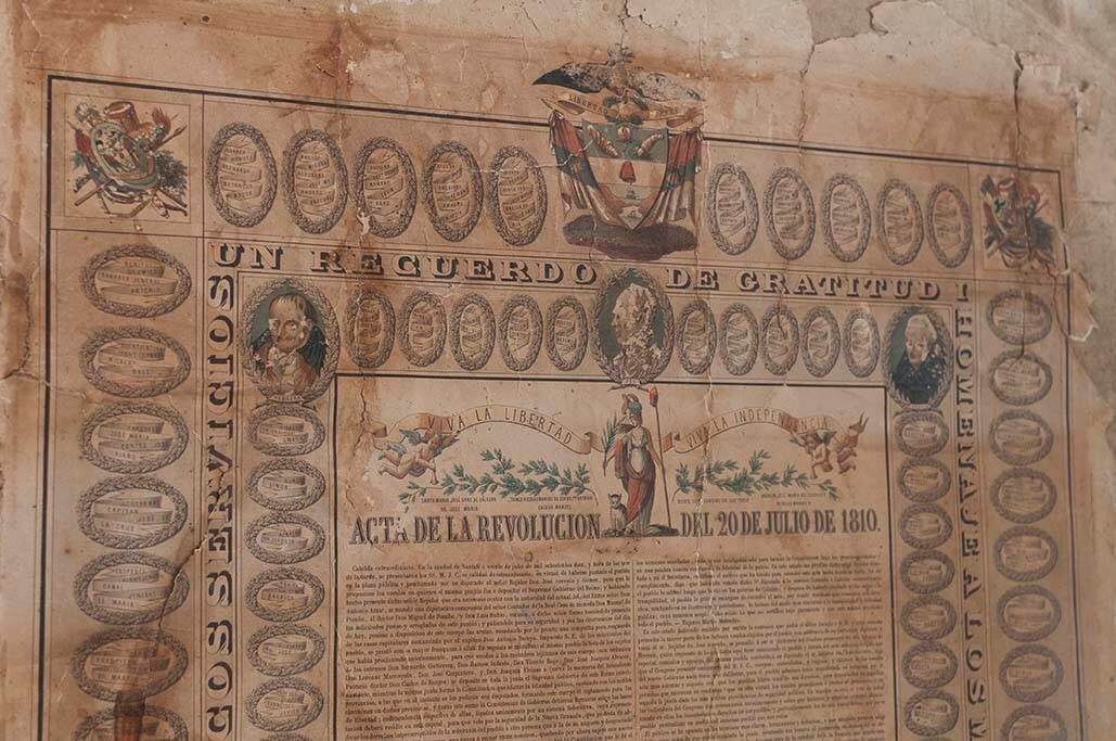 Entrega del Acta de Revolucion