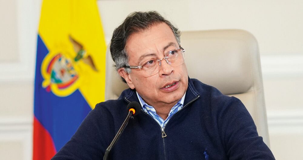 El presidente Gustavo Petro no reconoció la victoria de Noboa.