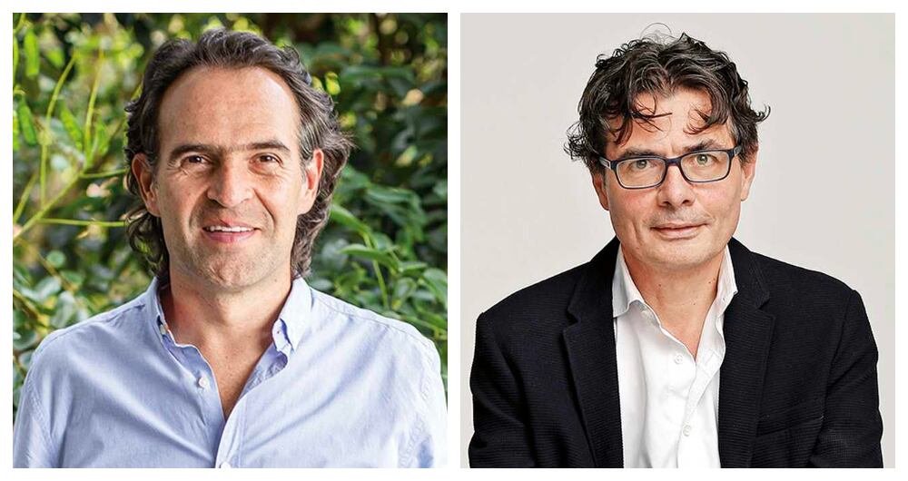 Federico Gutiérrez y Alejandro Gaviria.