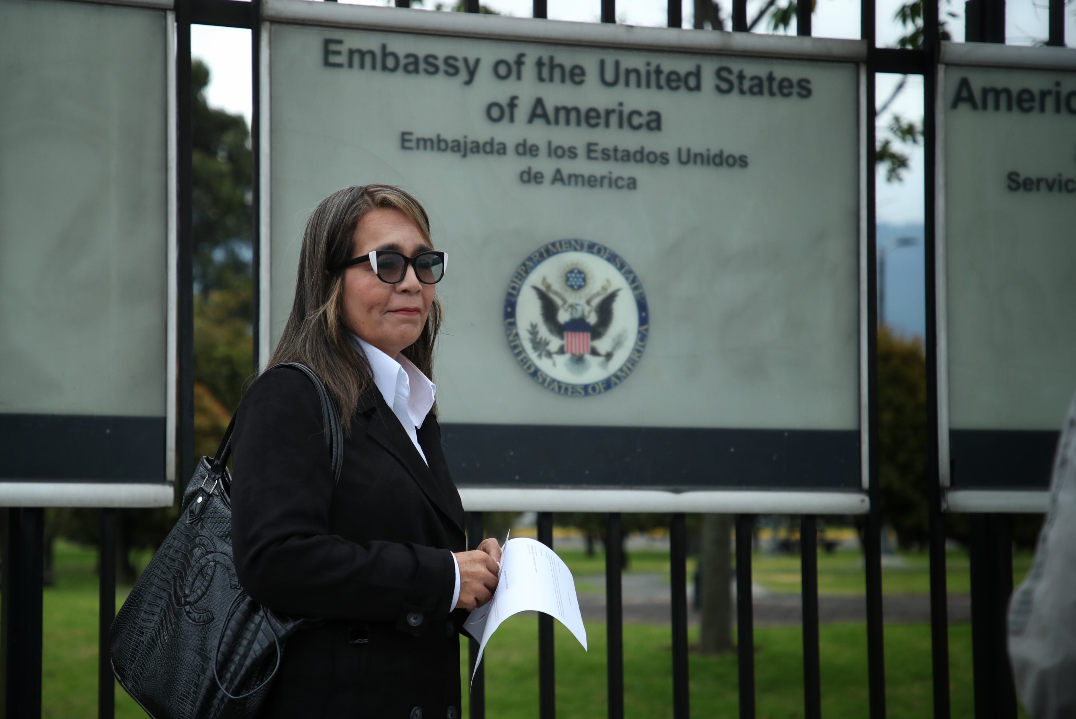 Embajada de Estados Unidos en Colombia
sección de visas, filas para solicitar visa americana