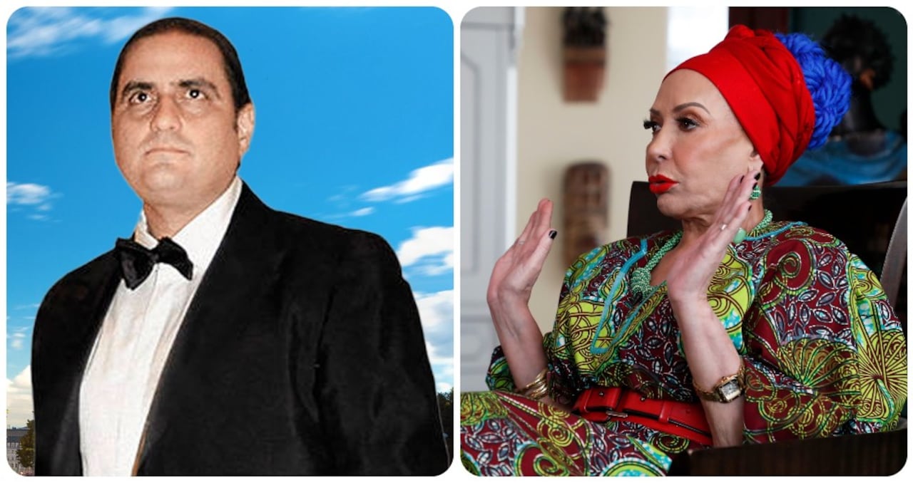 Álex Saab y Piedad Córdoba.