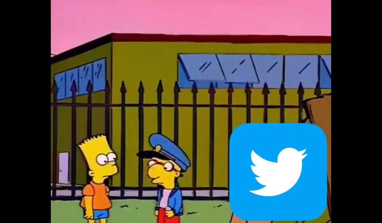 Meme sobre la tendencia "Twitter Murió"