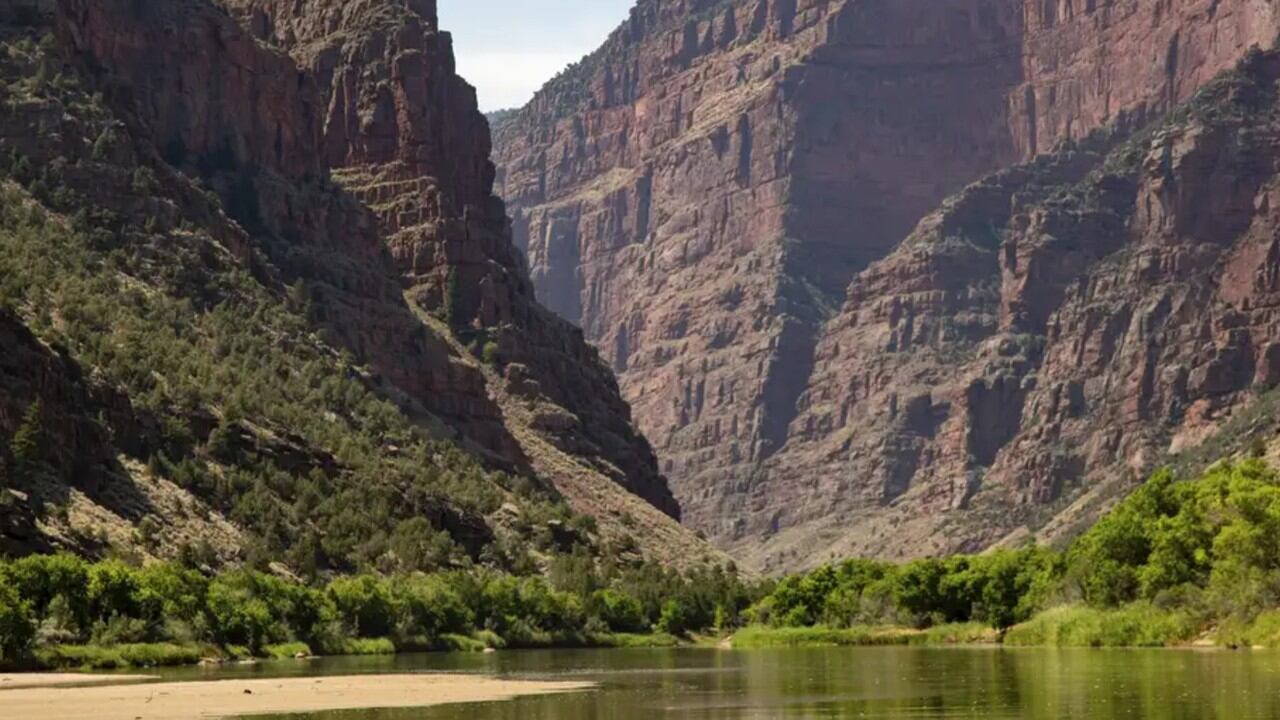 Durante más de un siglo, el curso del río Green desafió toda lógica geológica.