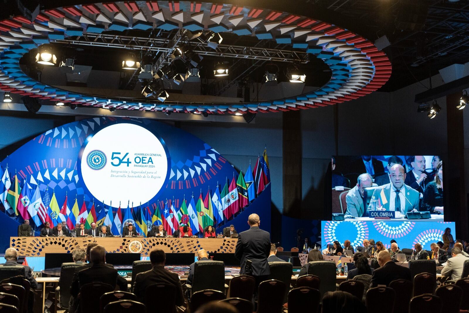 Canciller Luis Gilberto Murillo, en Asamblea General de la Organización de Estados Americanos (OEA).