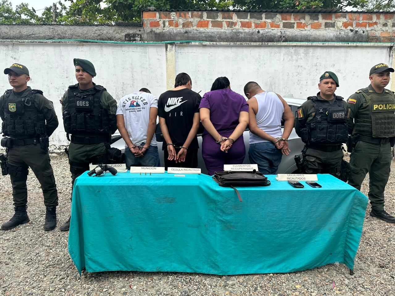 El dinero hurtado fue lanzado al río Magdalena en medio de la persecución de la Policía