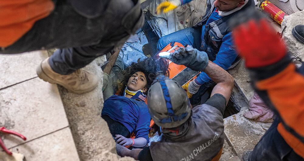 Las viviendas y la infraestructura de Siria son más débiles que las que existen en Turquía.