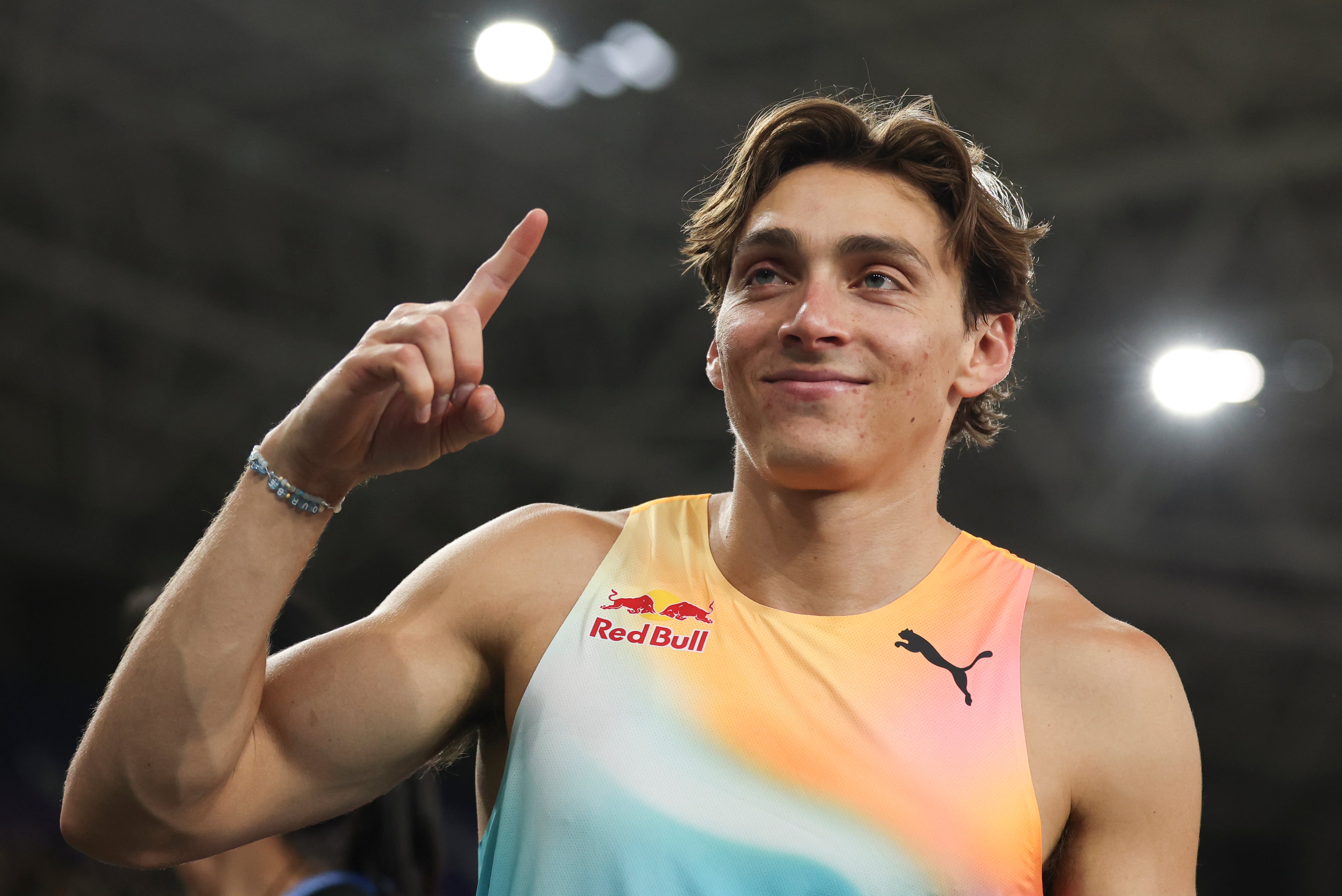 Armand Duplantis en la Liga de Diamante.