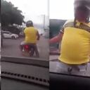 Este es el hombre que protagonizó la agresión y la amenaza contra un conductor, en Barranquilla.