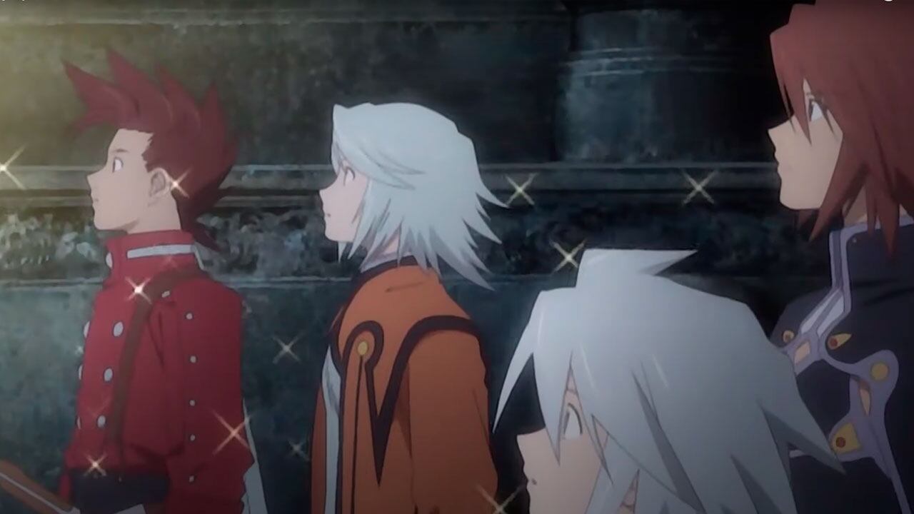 Tales of Symphonia Remastered ofrece cinemáticas que imitan un anime.