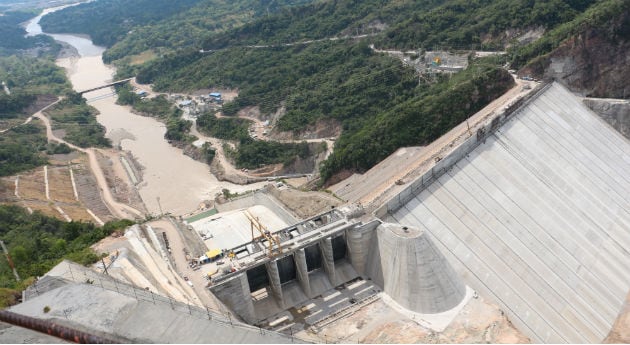 Central Hidroeléctrica de Sogamoso.