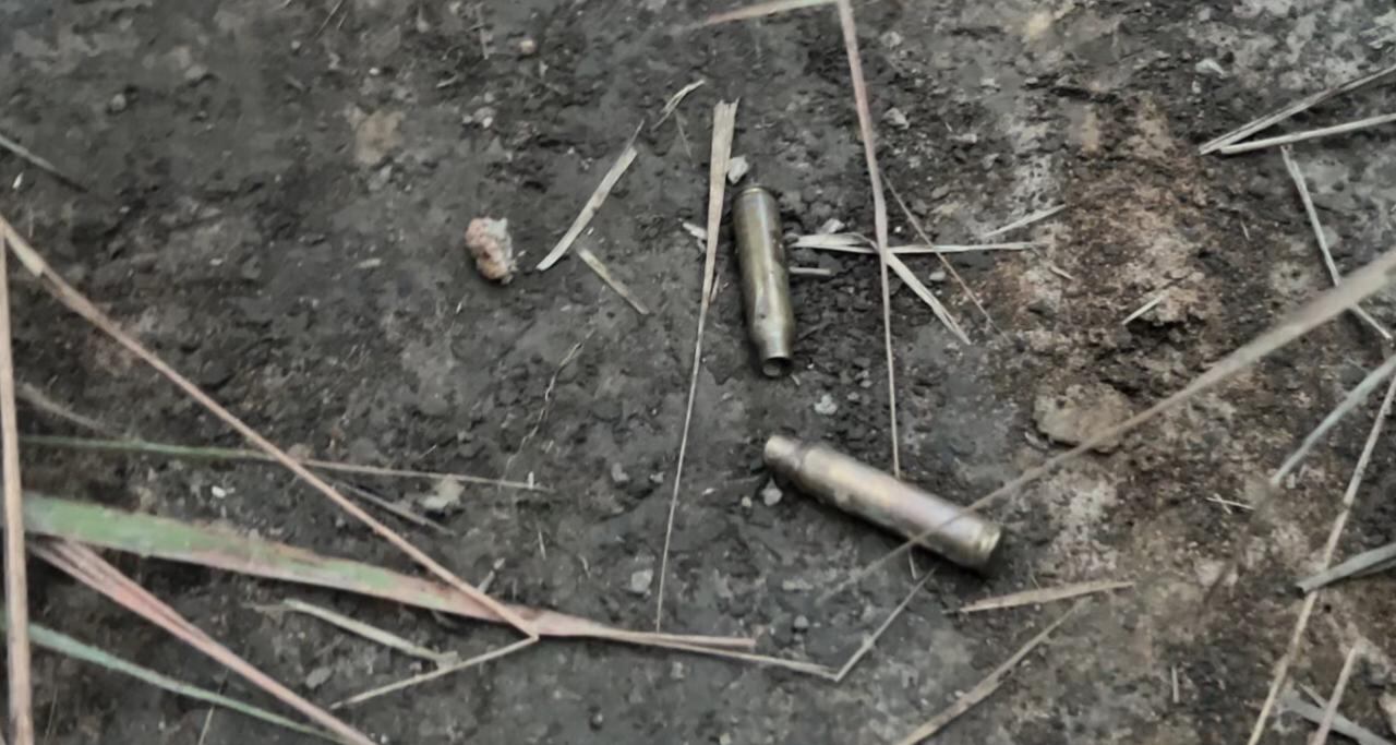 Estos son los casquillos de los fusiles con los que fueron asesinados los militares por las disidencias de las Farc en el Guaviare.