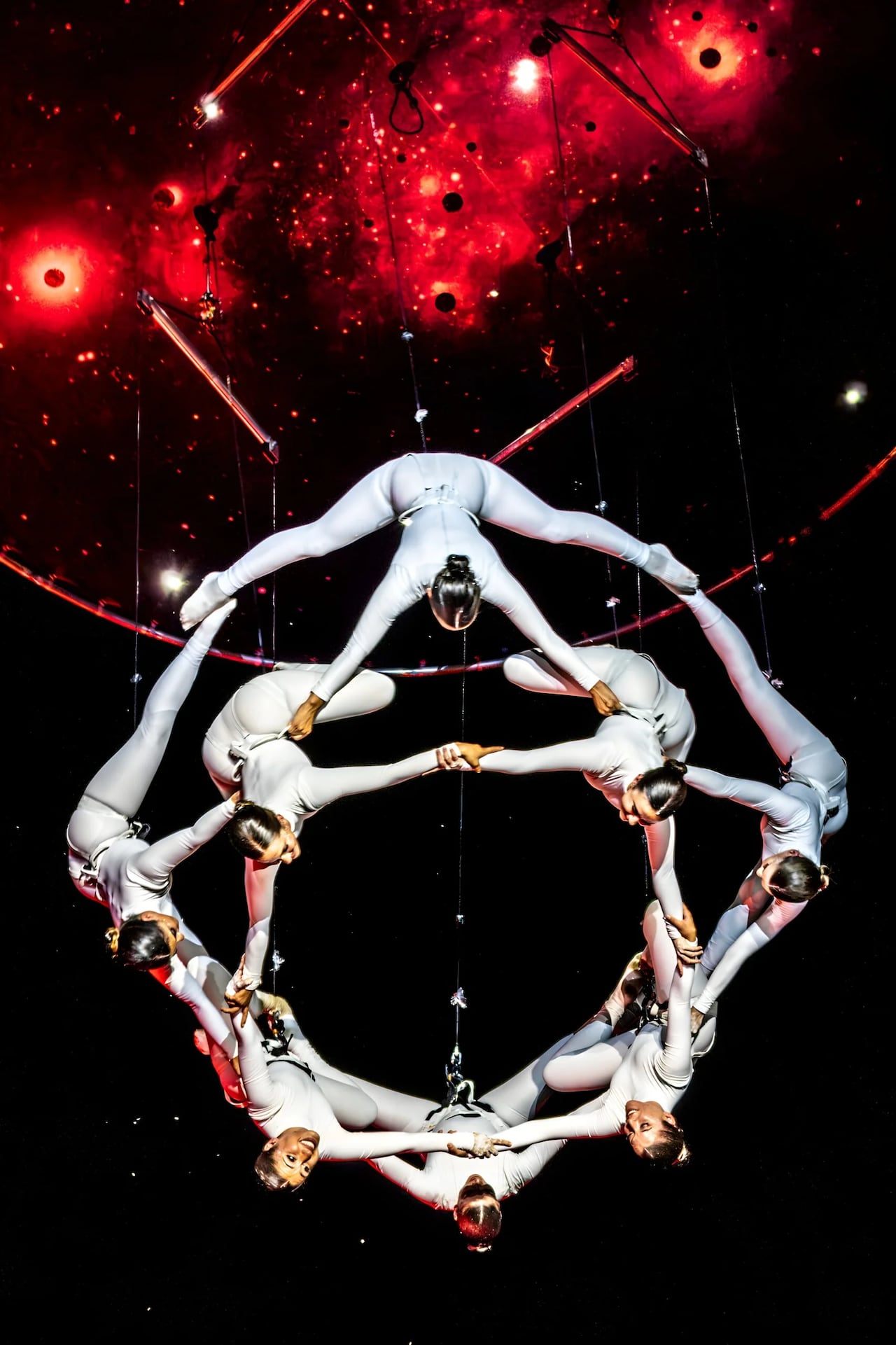 ‘Aria’, Zenit Aerial Ballet, España. Cortesía FIAV / A.P.I.