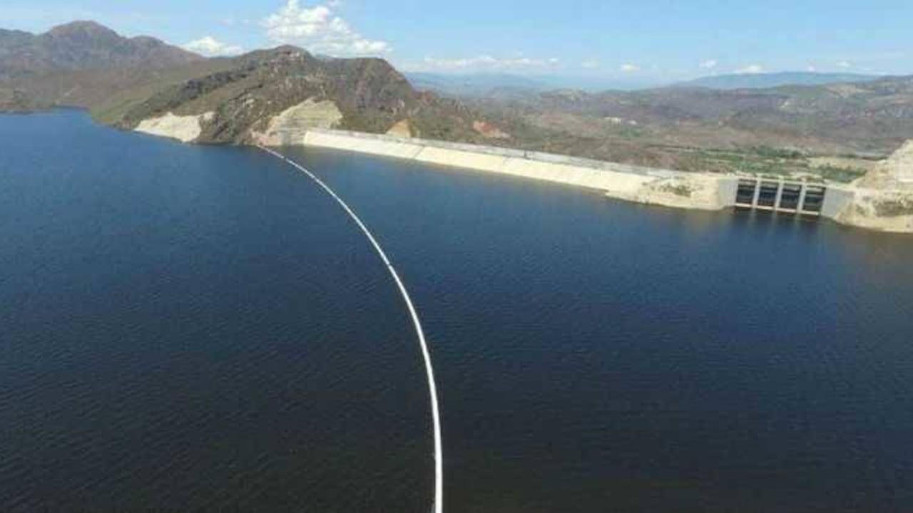 La hidroeléctrica de El Quimbo ha sido una de las más cuestionadas por cuenta de los habitantes del Huila. Foto: Archivo Semana