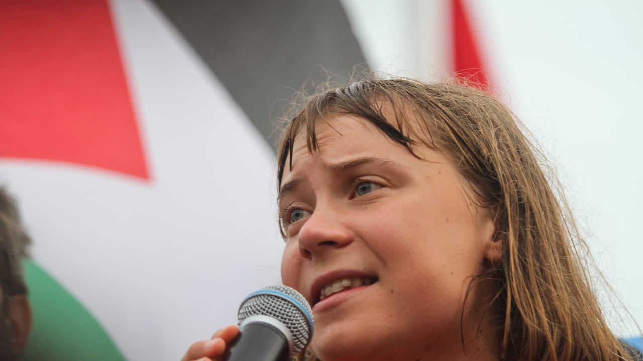 Greta Thunberg, activista de 22 años, es deportada.