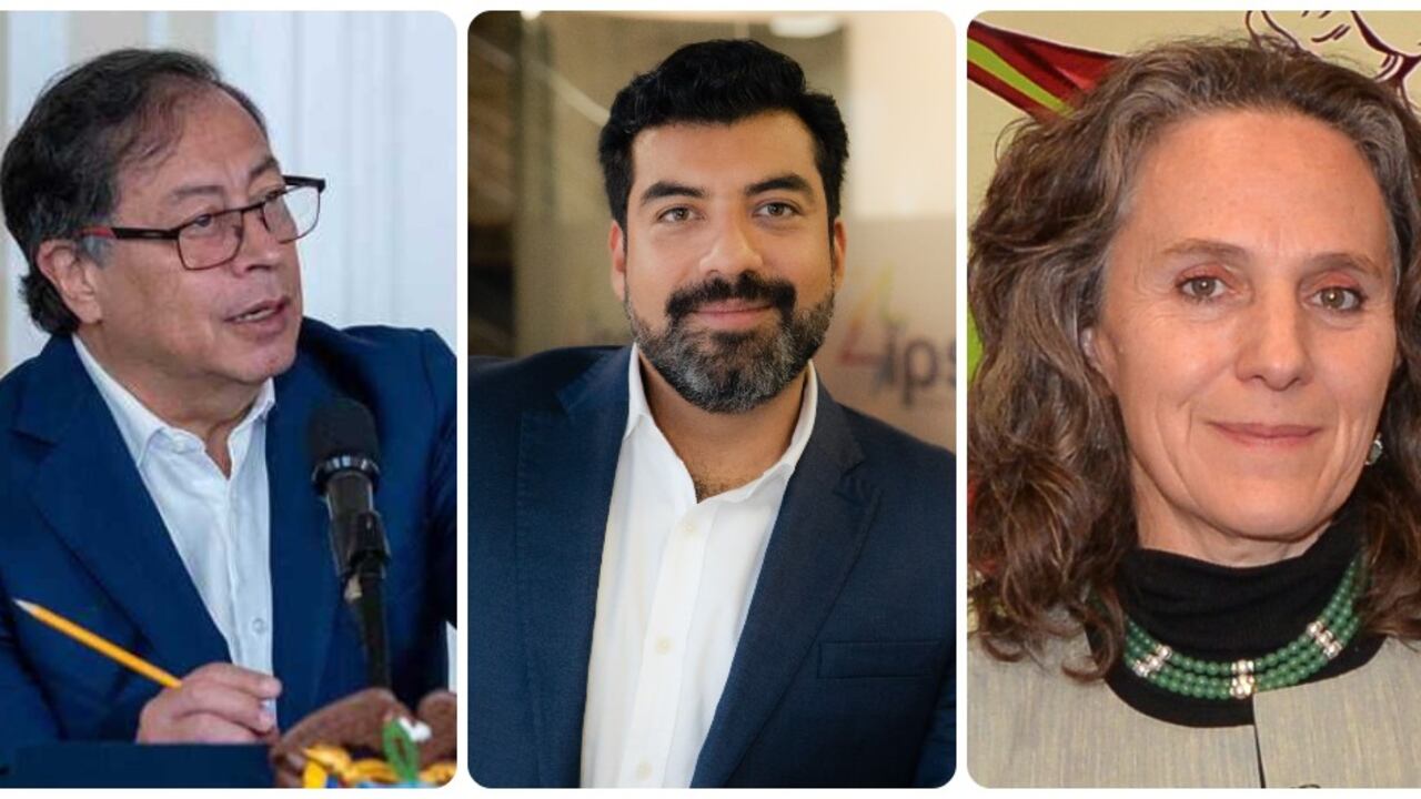 Gustavo Petro, Javier Eduardo Campillo Álvarez y Adriana Molano.