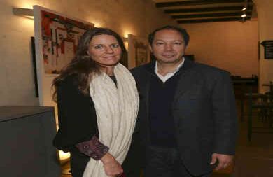 Nina Bendzko y Mauricio Lloreda.