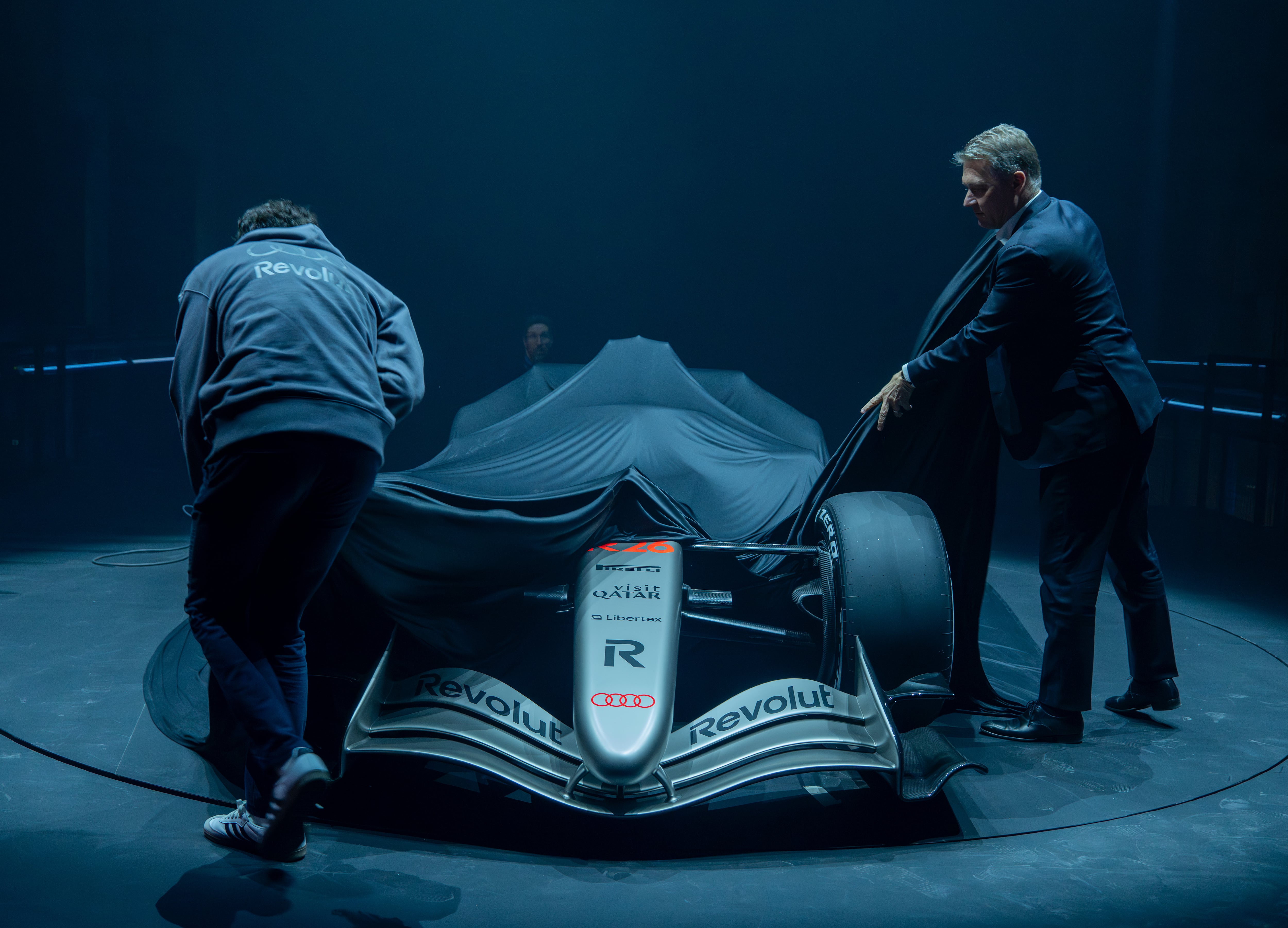 Audi Revolut R 26 , el auto de la marca de los cuatro aros para la Fórmula 1.