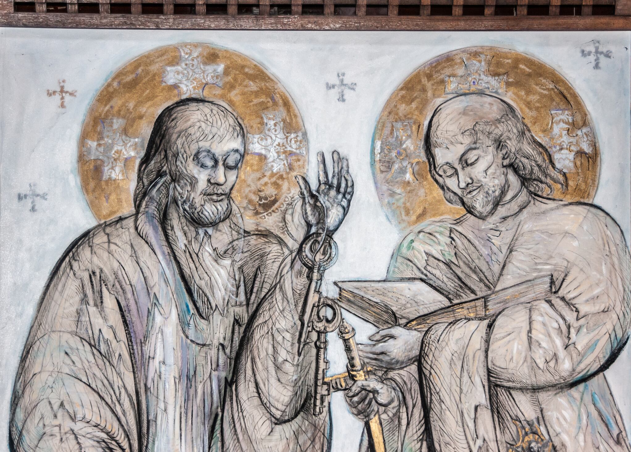 San Pedro y San Pablo. Estos dos apóstoles, que han sido llamados fundadores de la iglesia cristiana, murieron como mártires tras seguir a Cristo y pregonar su palabra y enseñanzas. Por tal motivo, los católicos celebran su fiesta el 29 de junio. En Colombia, durante ese fin de semana festivo se conmemoran las tradicionales fiestas san pedrinas, especialmente famosas en Huila y Tolima. Foto: Getty Images