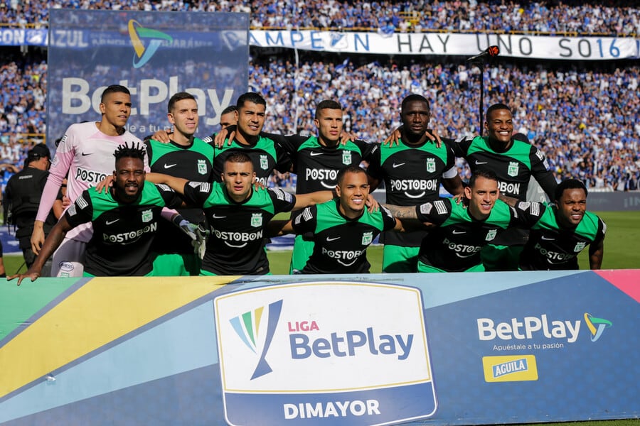 Atlético Nacional frente a Millonarios.