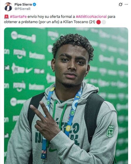 Pantallazo X: @PSierraR