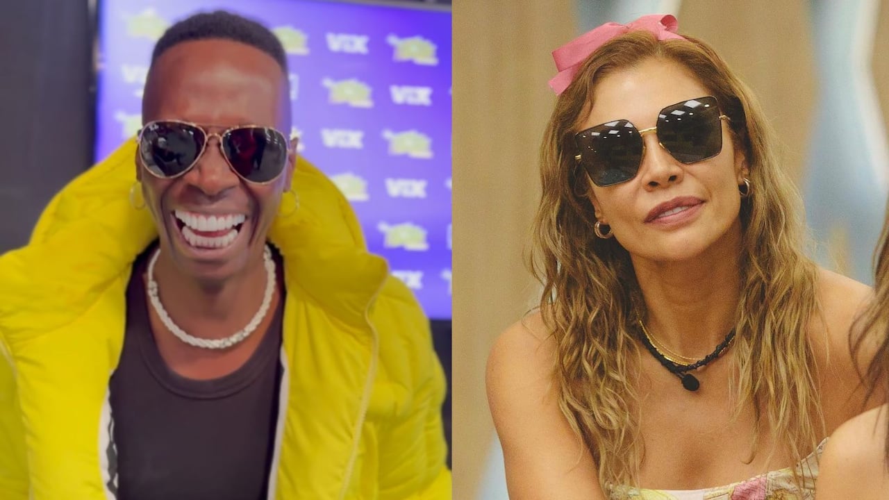 Omar Murillo y Martha Isabel Bolaños en La casa de los famosos