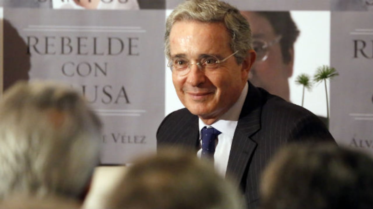 Alvaro Uribe, foto Archivo.